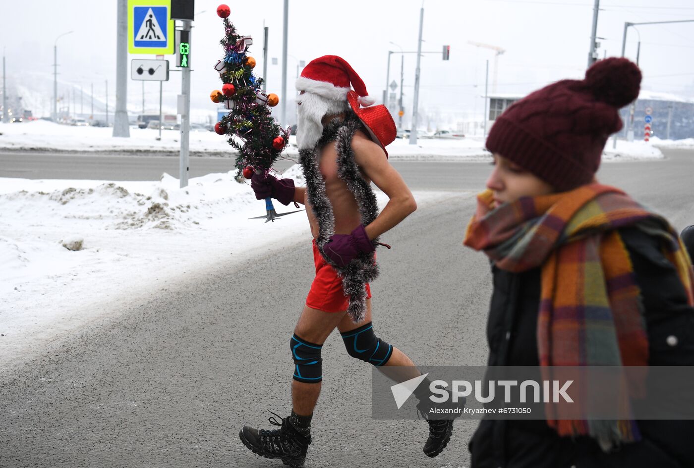 Russia New Year Festive Season Preparations 