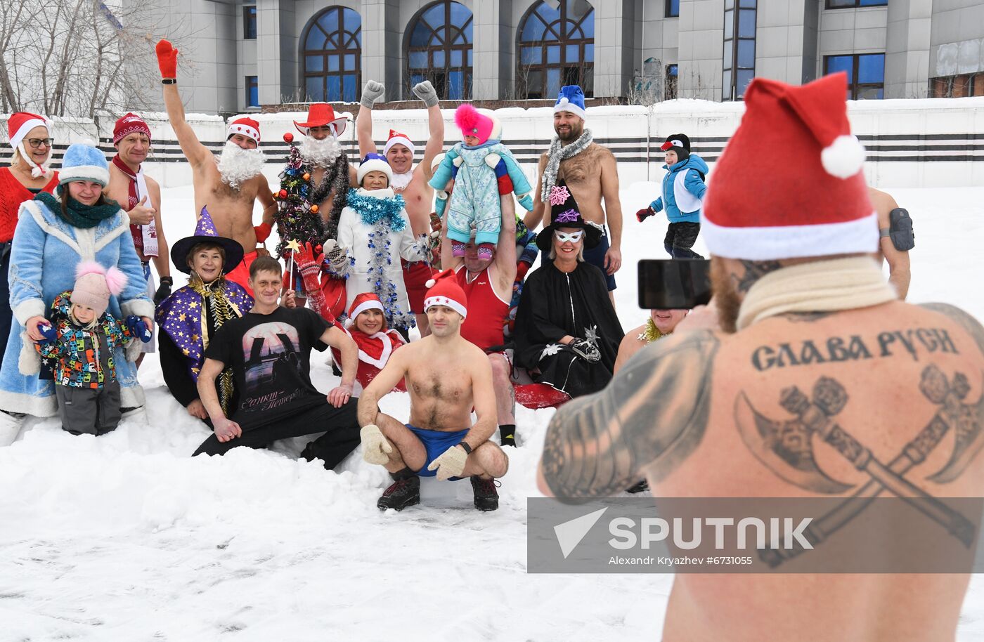 Russia New Year Festive Season Preparations 