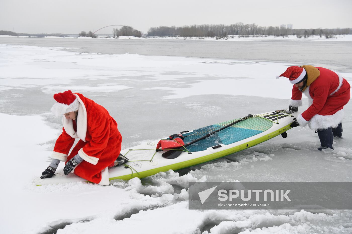 Russia New Year Festive Season Preparations 
