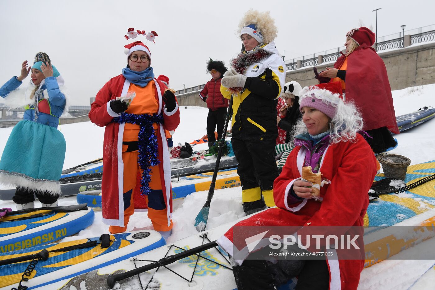 Russia New Year Festive Season Preparations 