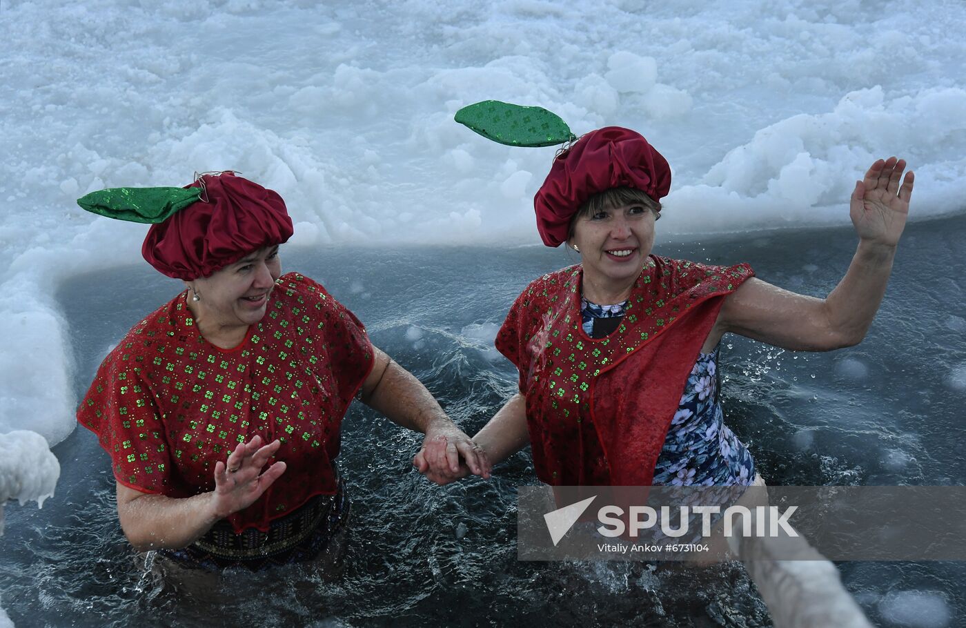 Russia Winter Swimming