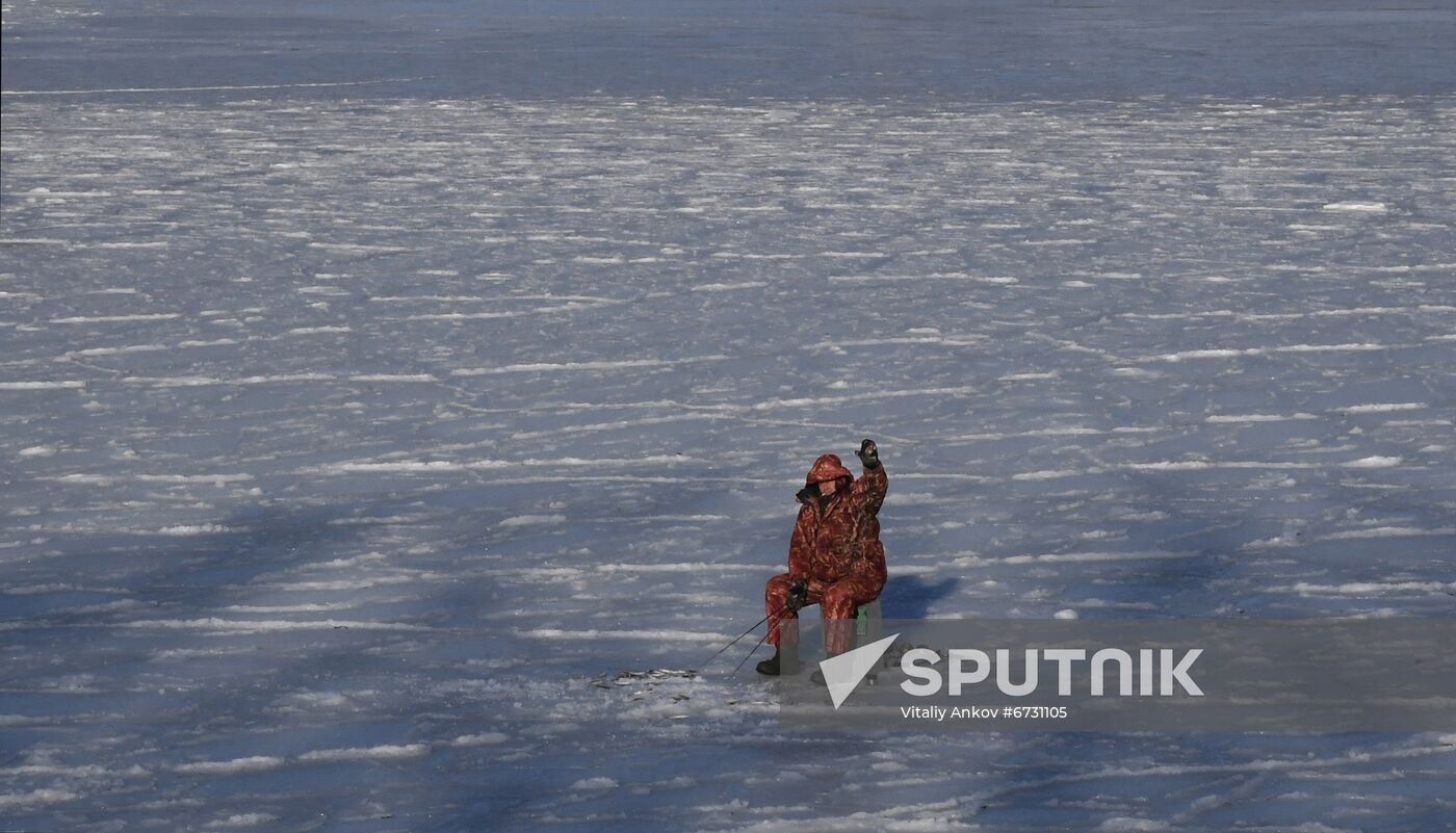 Russia Winter Swimming