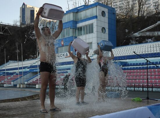 Russia Winter Swimming