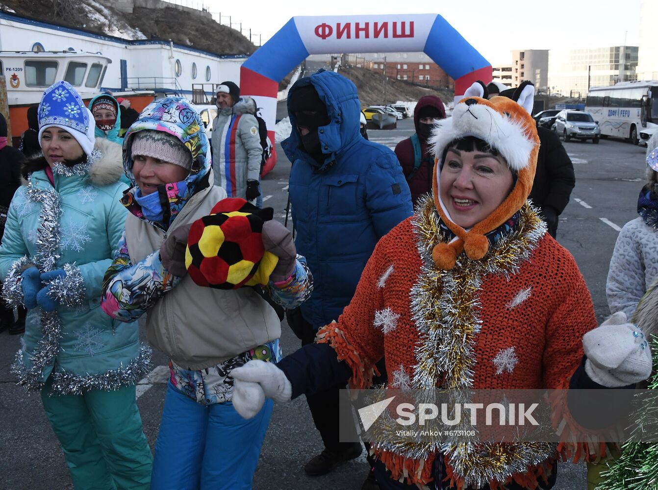 Russia Winter Swimming