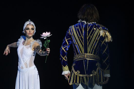 Russia Swan Lake Ice Show