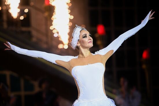 Russia Swan Lake Ice Show