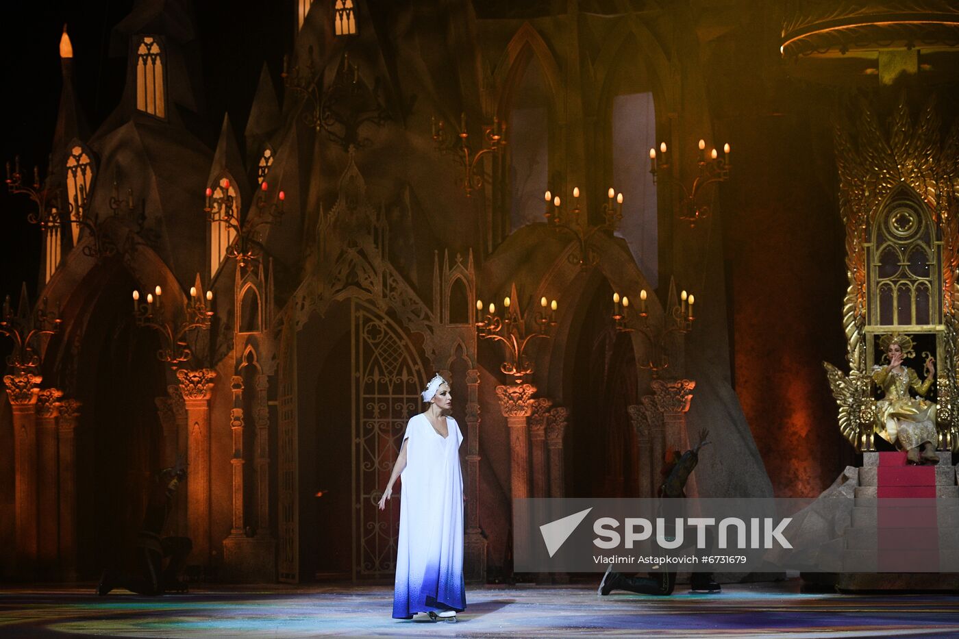 Russia Swan Lake Ice Show