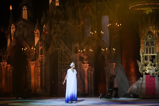 Russia Swan Lake Ice Show