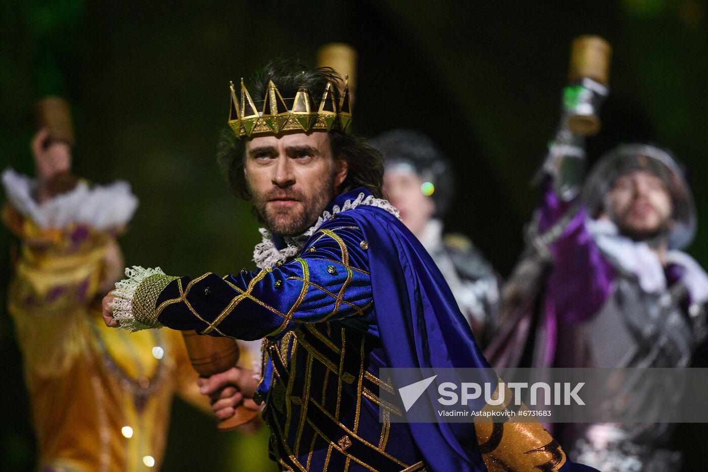 Russia Swan Lake Ice Show