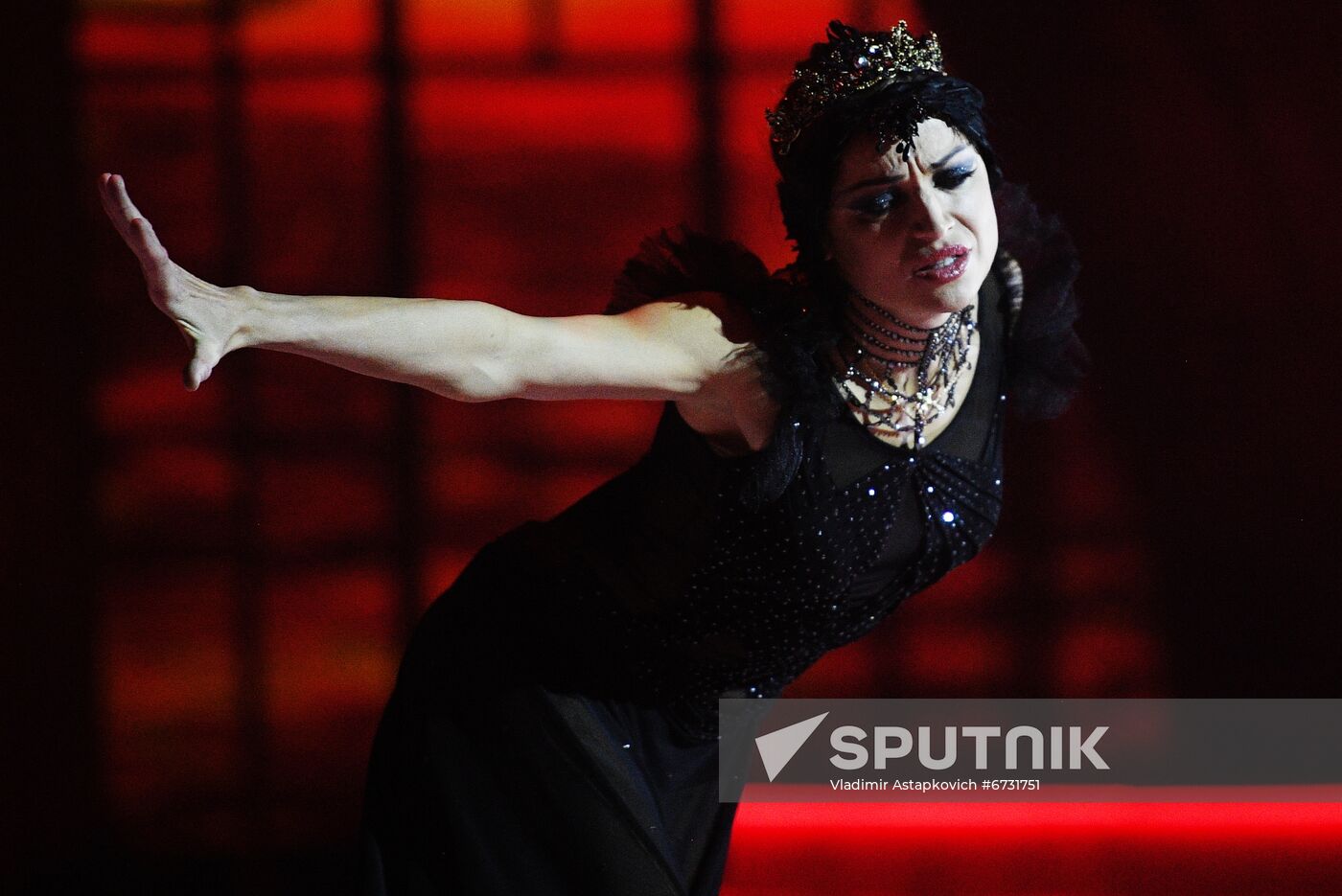 Russia Swan Lake Ice Show