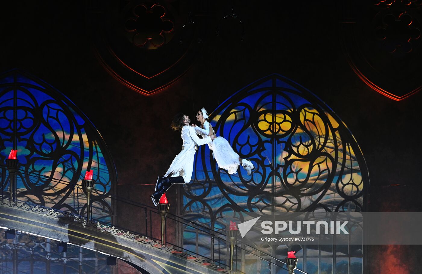 Russia Swan Lake Ice Show