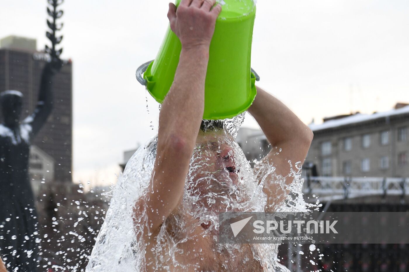 Russia Siberia Winter Entertainment Activity