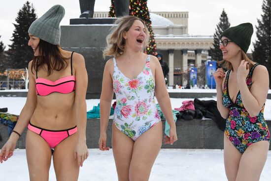 Russia Siberia Winter Entertainment Activity