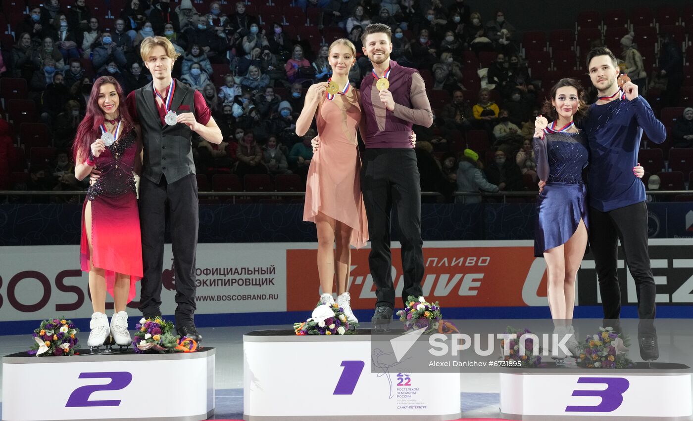 Russia Figure Skating Championships Award Ceremony