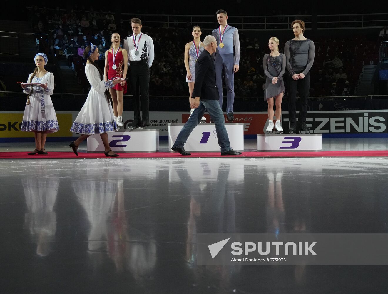 Russia Figure Skating Championships Award Ceremony
