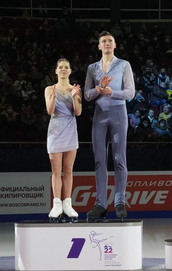 Russia Figure Skating Championships Award Ceremony