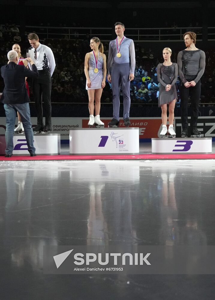 Russia Figure Skating Championships Award Ceremony