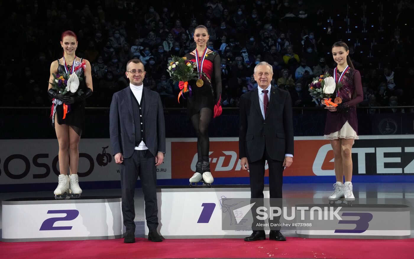 Russia Figure Skating Championships Award Ceremony