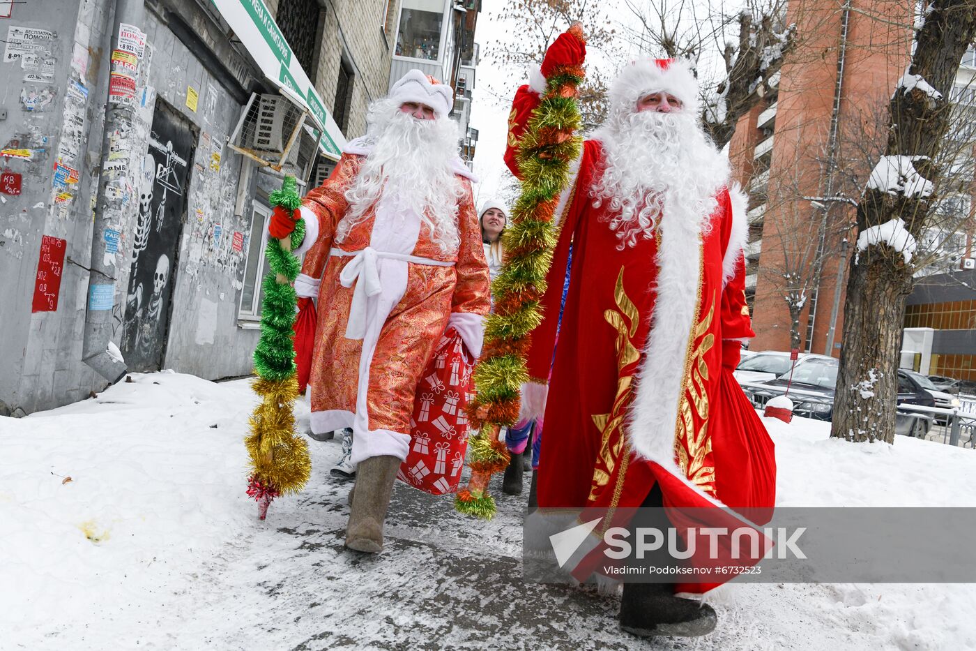 Russia New Year Festive Season Preparations