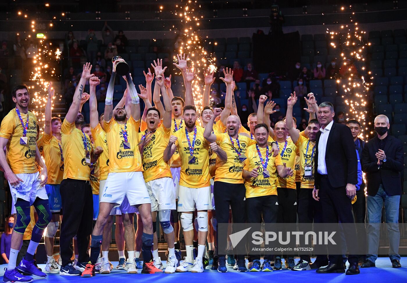 Russia Volleyball Final Four Cup Zenit - Dynamo