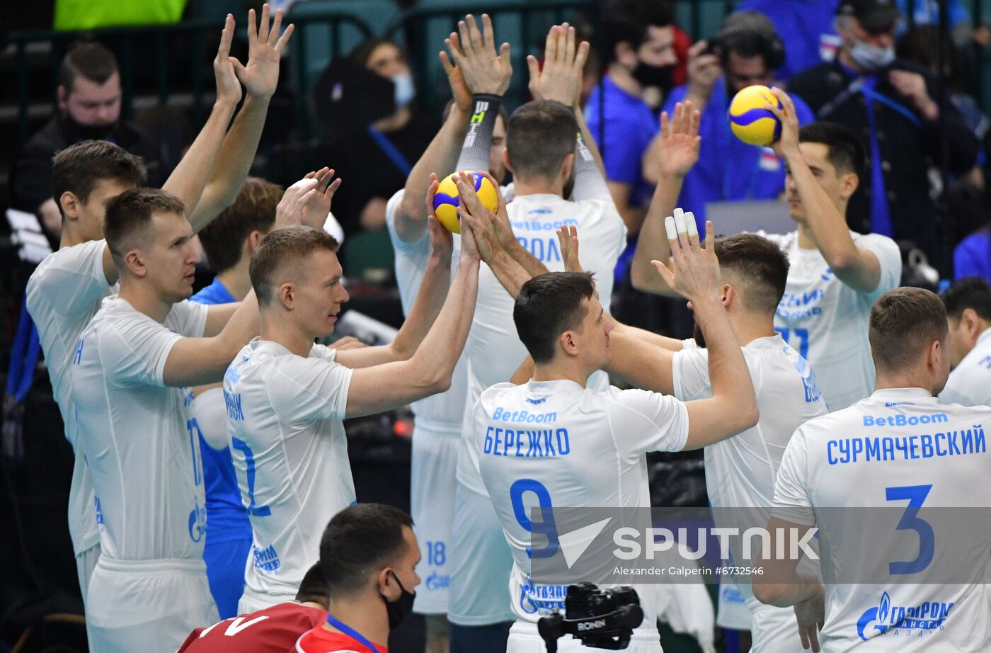 Russia Volleyball Final Four Cup Zenit - Dynamo