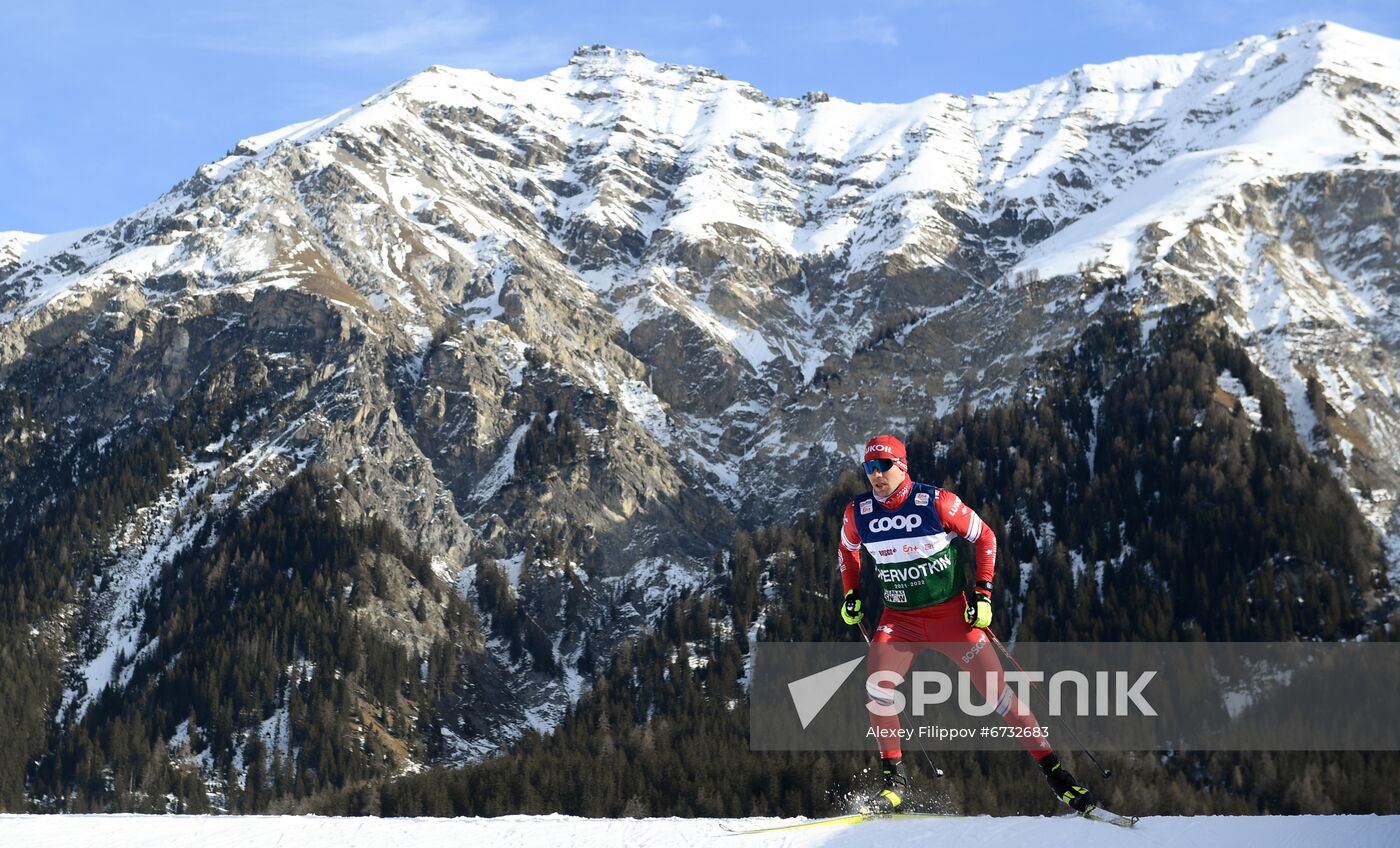 Switzerland ﻿Cross Country Skiing Tour de Ski Training