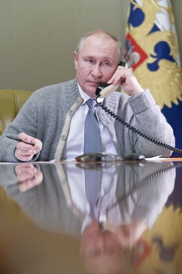 Russia Putin New Year Season Charity