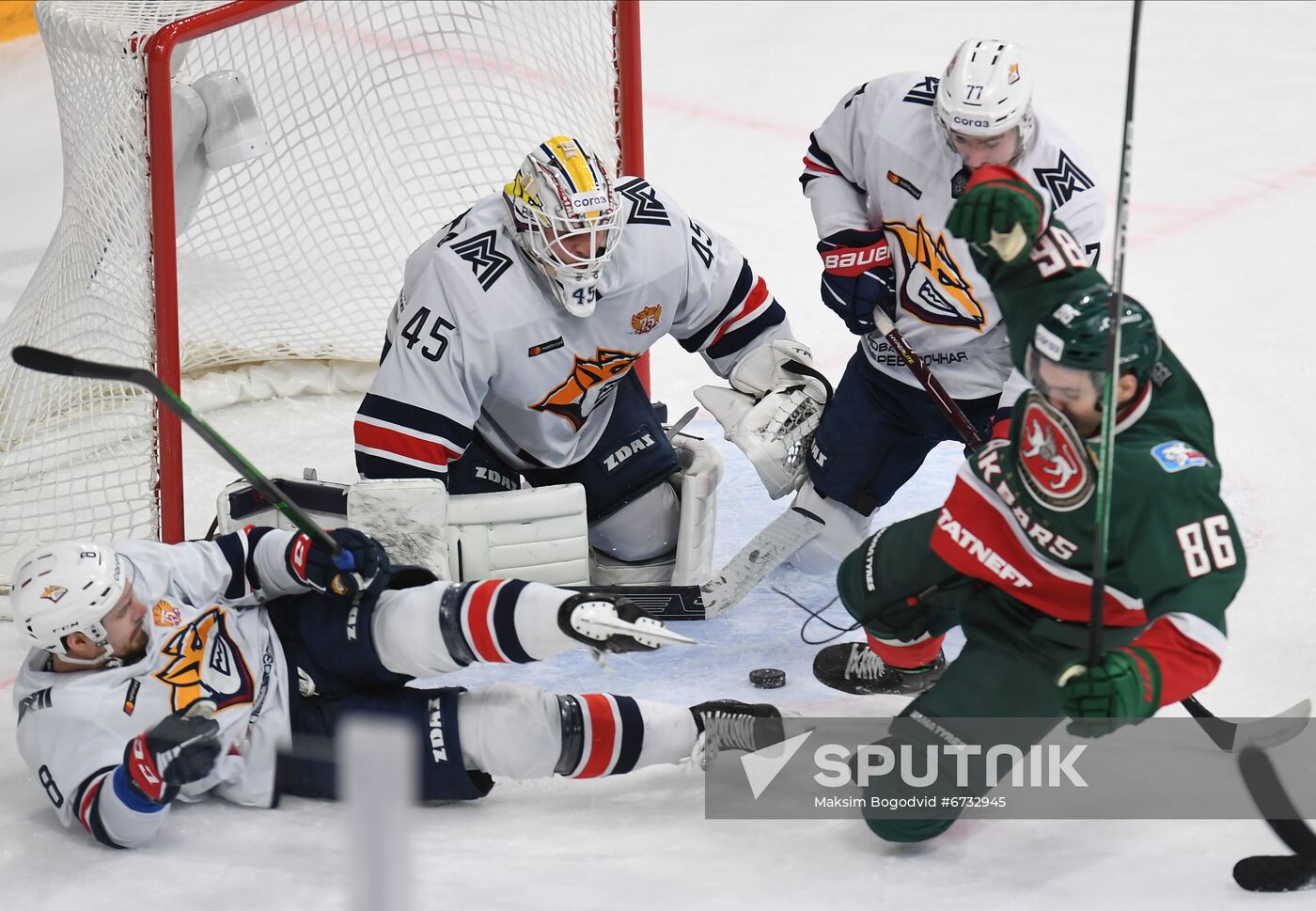 Russia Ice Hockey Kontinental League Ak Bars - Metallurg