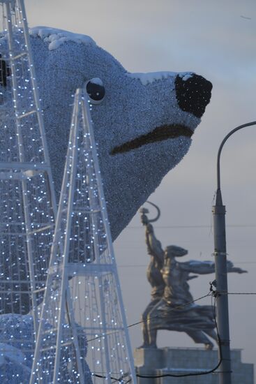 Russia New Year Festive Season Preparations