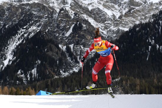 Switzerland Cross Country Skiing Tour de Ski Women