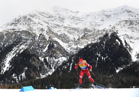 Switzerland Cross Country Skiing Tour de Ski Women