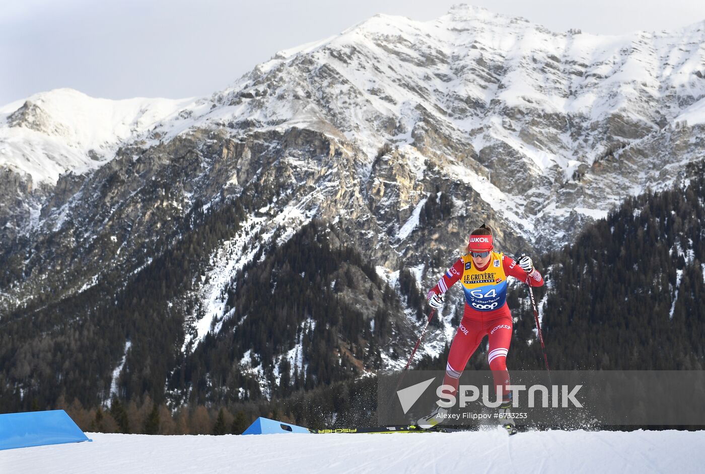 Switzerland Cross Country Skiing Tour de Ski Women