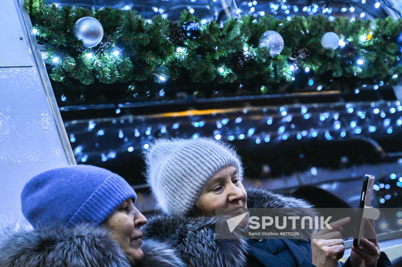 Russia New Year Festive Season Preparations