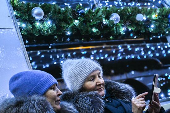 Russia New Year Festive Season Preparations
