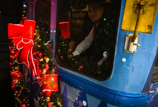 Russia New Year Festive Season Preparations