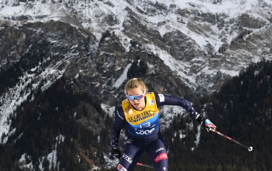 Switzerland Cross Country Skiing Tour de Ski Women