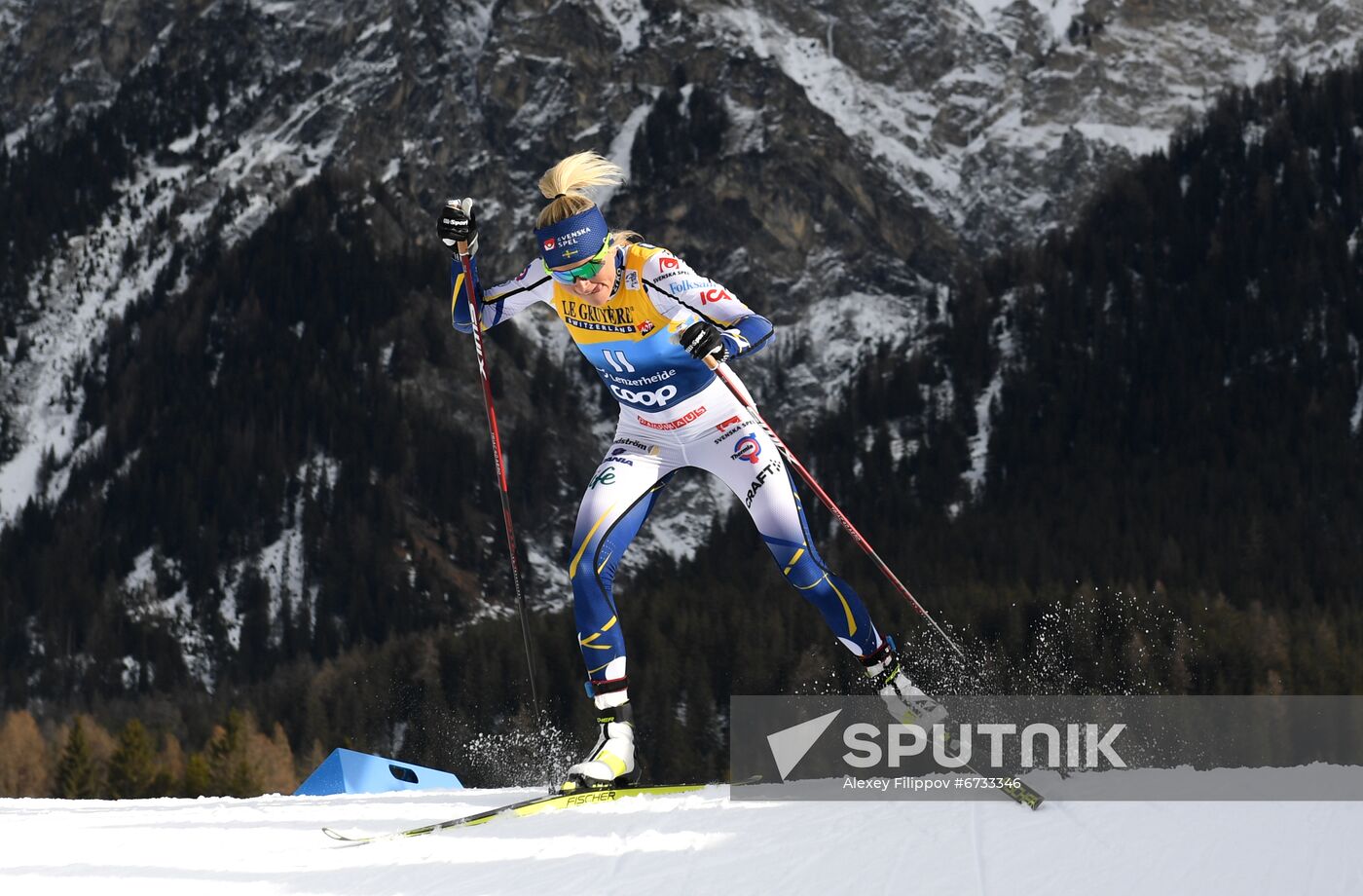 Switzerland Cross Country Skiing Tour de Ski Women