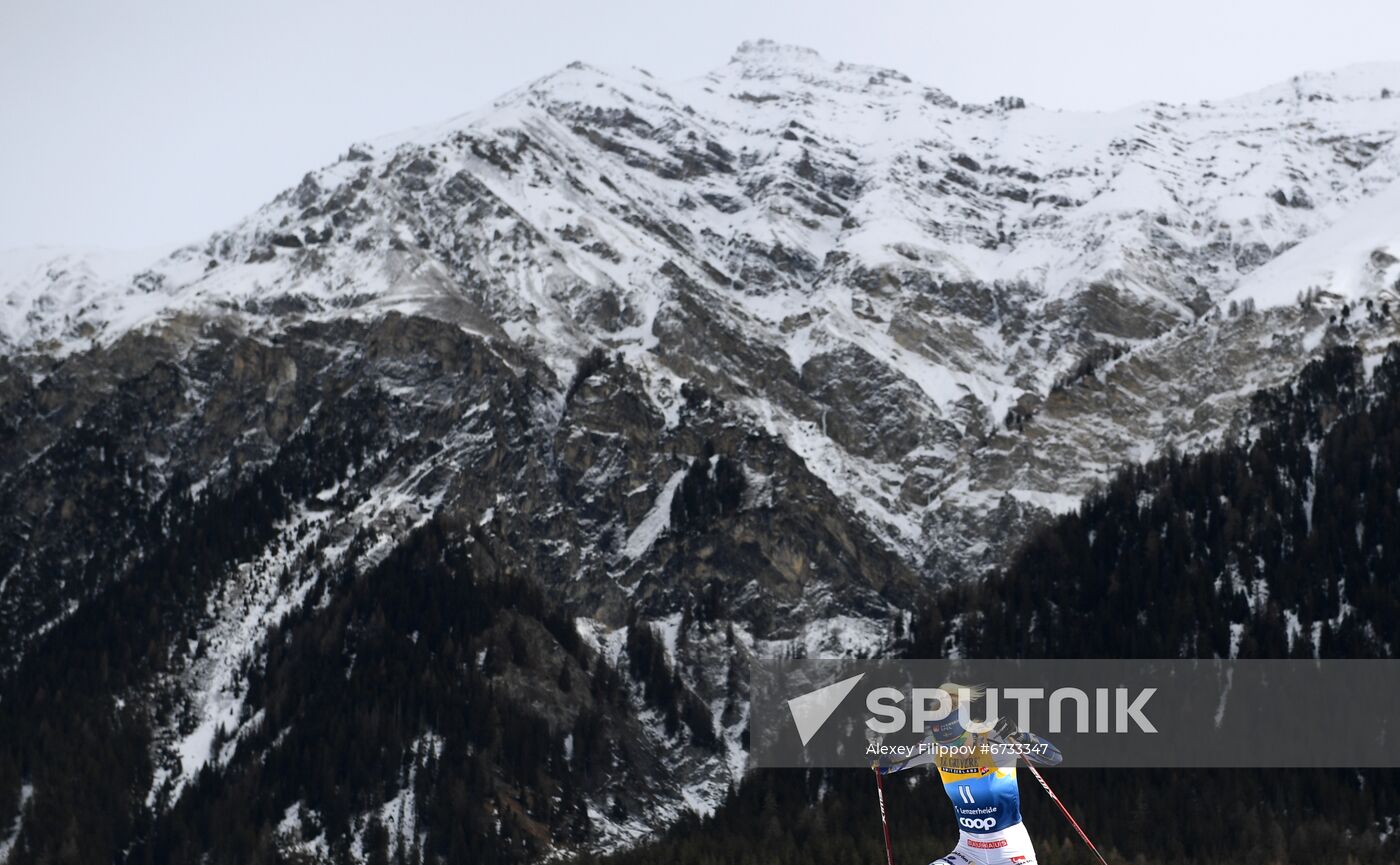 Switzerland Cross Country Skiing Tour de Ski Women