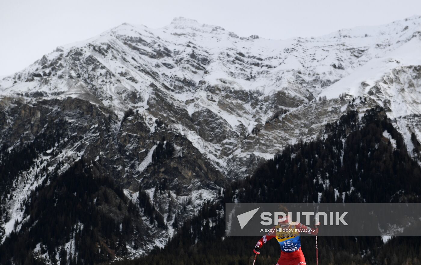 Switzerland Cross Country Skiing Tour de Ski Women