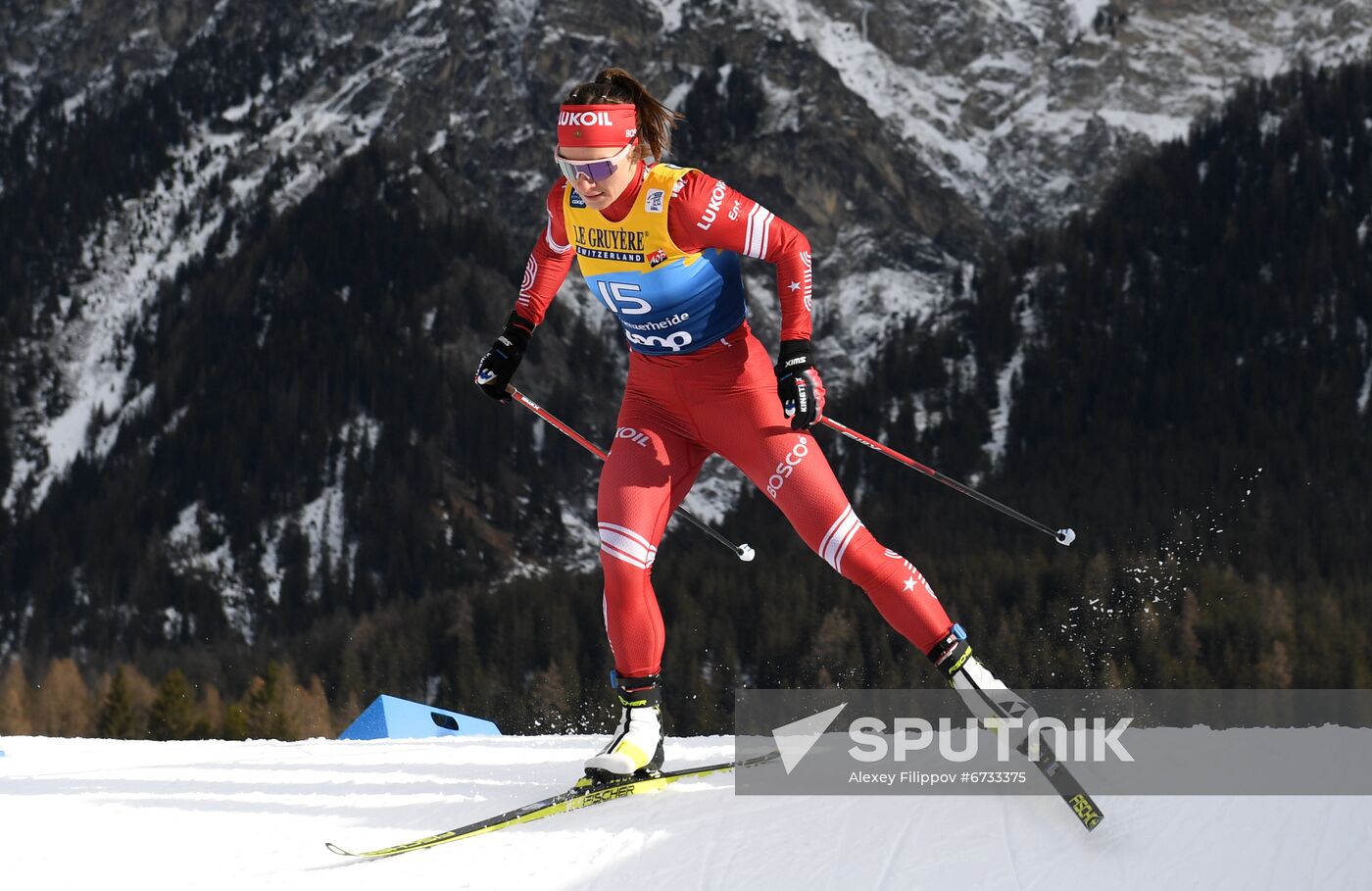 Switzerland Cross Country Skiing Tour de Ski Women