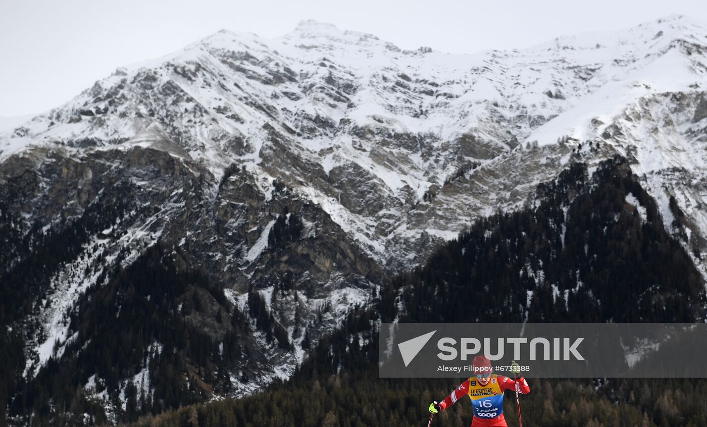 Switzerland Cross Country Skiing Tour de Ski Women