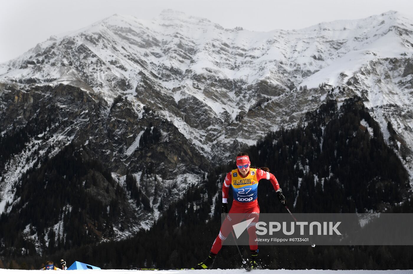 Switzerland Cross Country Skiing Tour de Ski Women