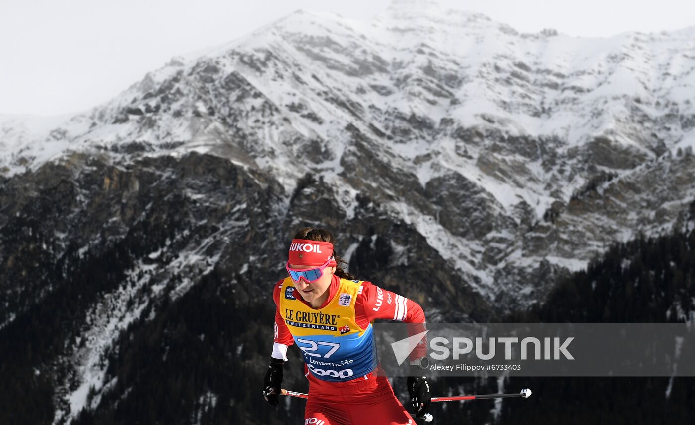 Switzerland Cross Country Skiing Tour de Ski Women