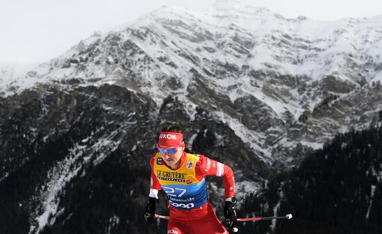 Switzerland Cross Country Skiing Tour de Ski Women