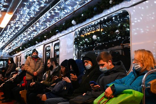 Russia New Year Festive Season Preparations