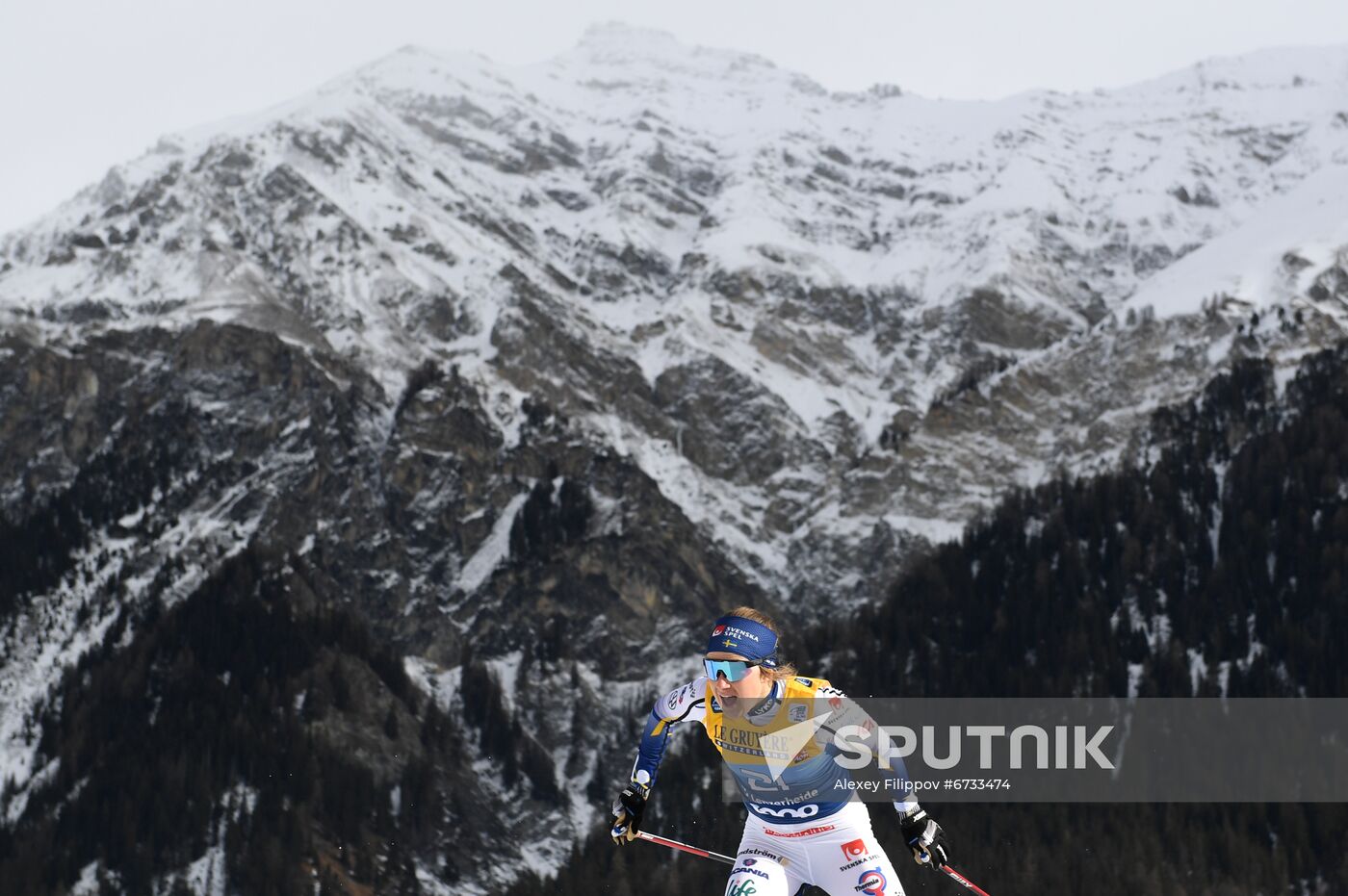 Switzerland Cross Country Skiing Tour de Ski Women