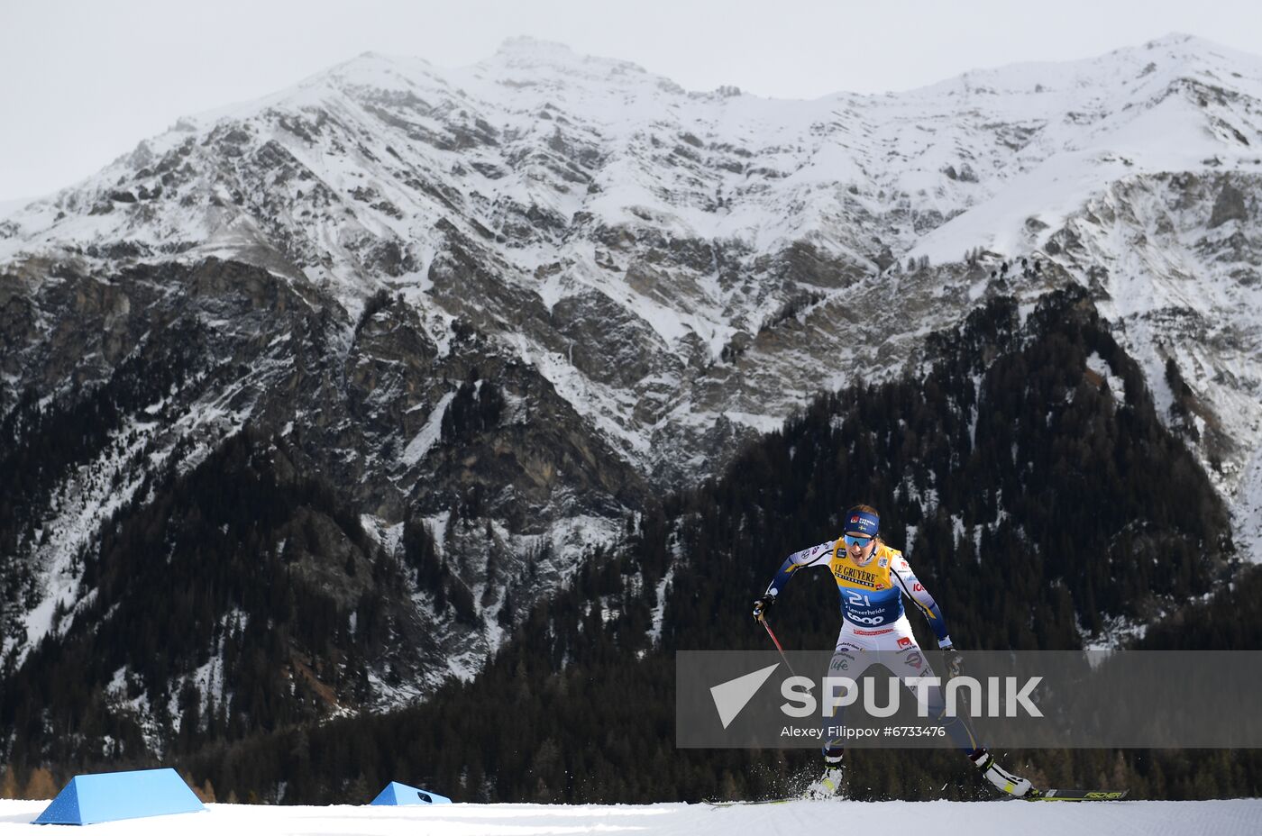 Switzerland Cross Country Skiing Tour de Ski Women