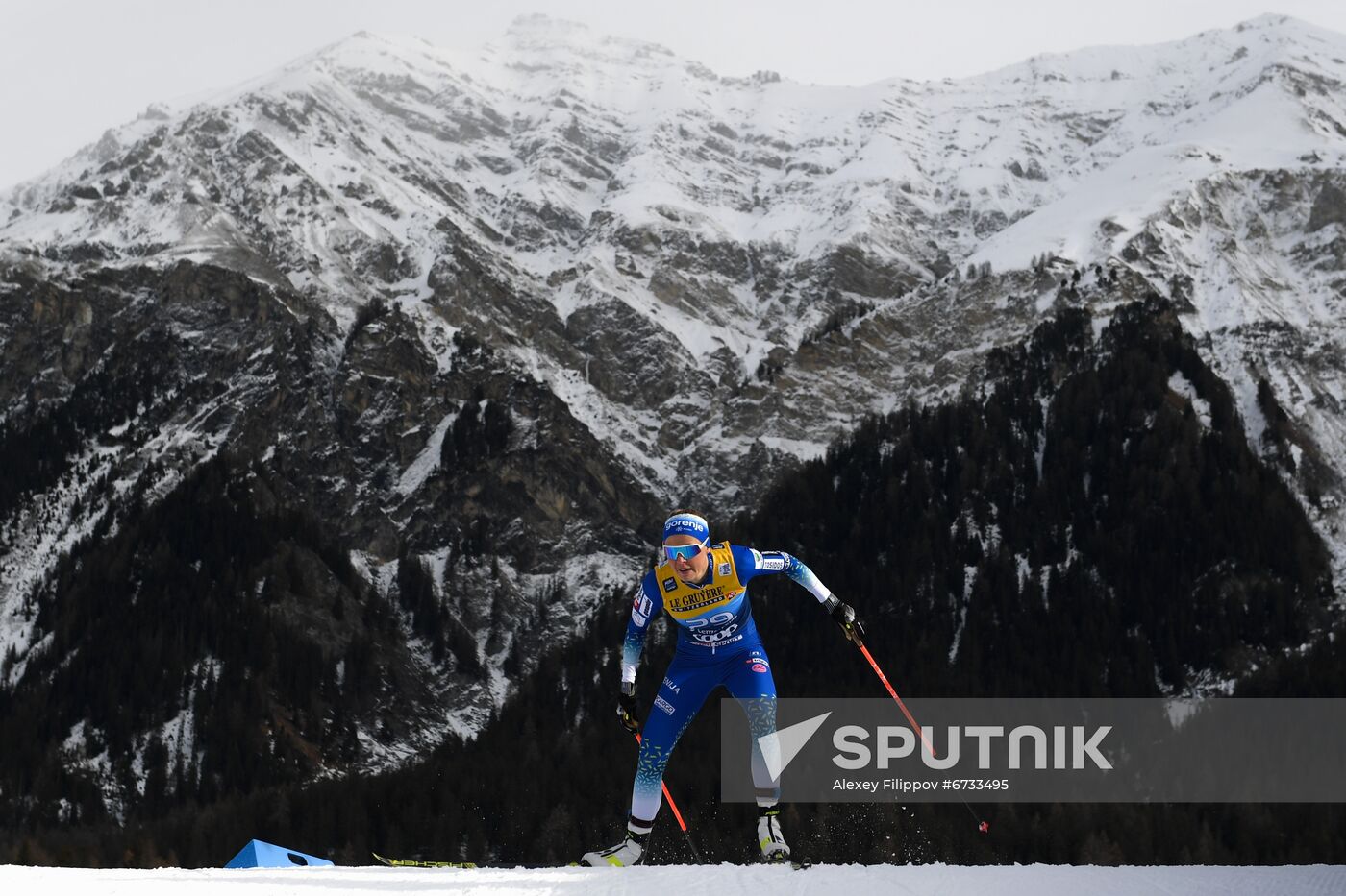 Switzerland Cross Country Skiing Tour de Ski Women