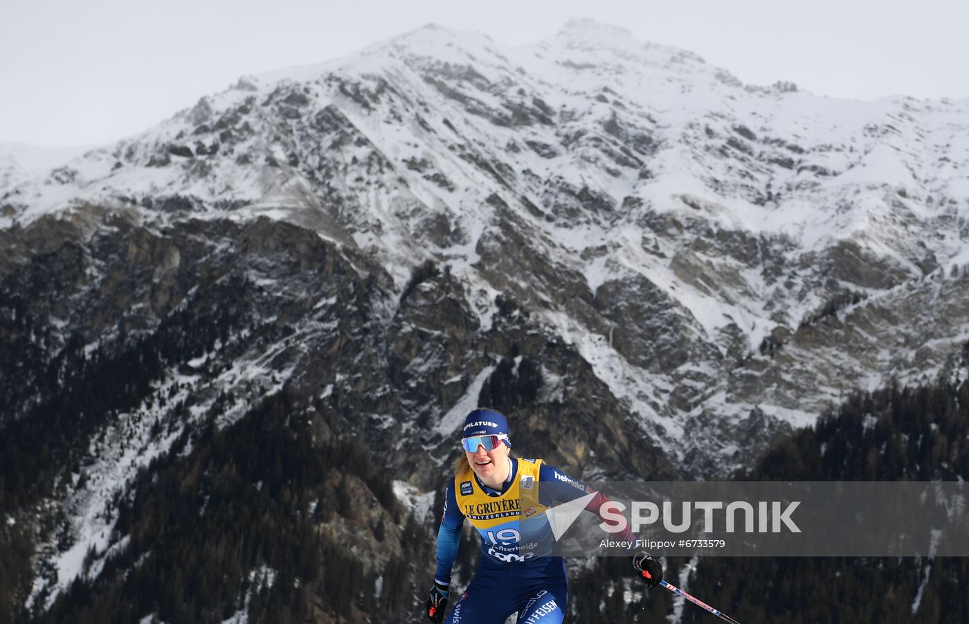 Switzerland Cross Country Skiing Tour de Ski Women