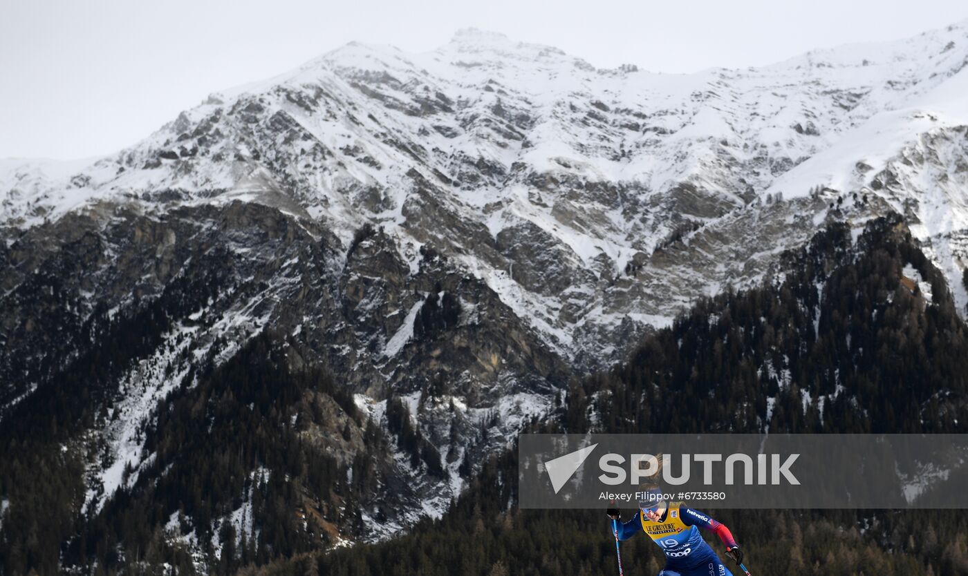 Switzerland Cross Country Skiing Tour de Ski Women